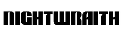 Nightwraith Font Image