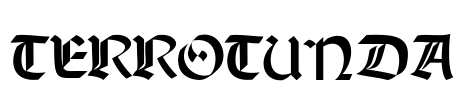 TERROTUNDA Font Image