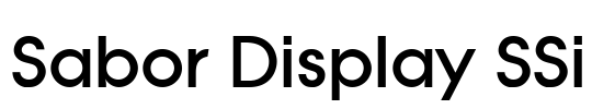 Sabor Display SSi