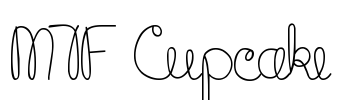 MTF Cupcake Font Image