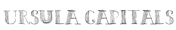 Ursula Capitals Font Image