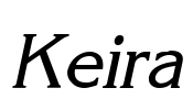 Keira Font Image