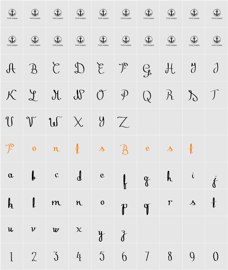 Zephiroth Character Map