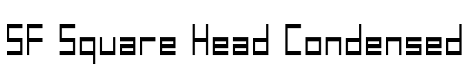 SF Square Head Condensed