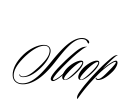 Sloop Font Image