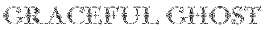 Graceful Ghost Font Image