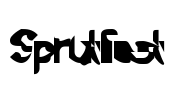 Sprutfest Font Image