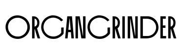 OrganGrinder Font Image