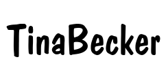 TinaBecker Font Image