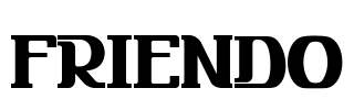 FRIENDO Font Image