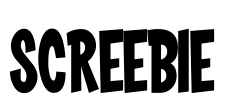Screebie Font Image