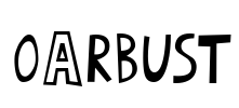 oArbust Font Image