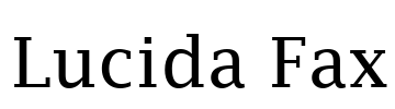 Lucida Fax