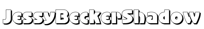 JessyBeckerShadow Font Image