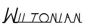 Wiltonian Font Image