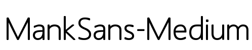 MankSans-Medium