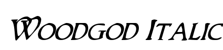 Woodgod Italic