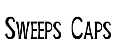 Sweeps Caps Font Image