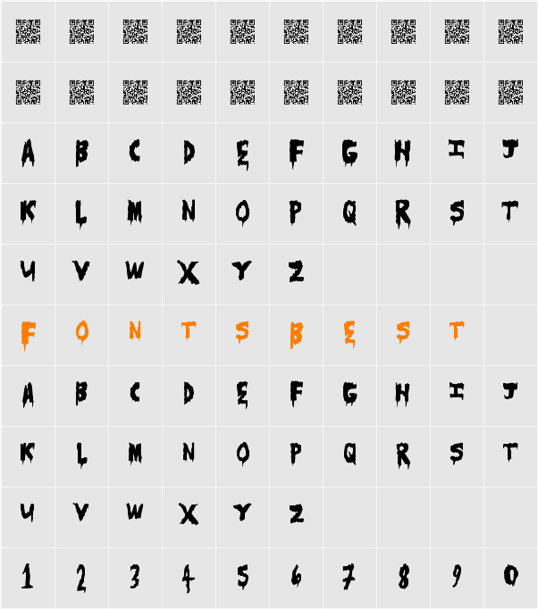ScareCamp Character Map