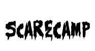 ScareCamp Font Image