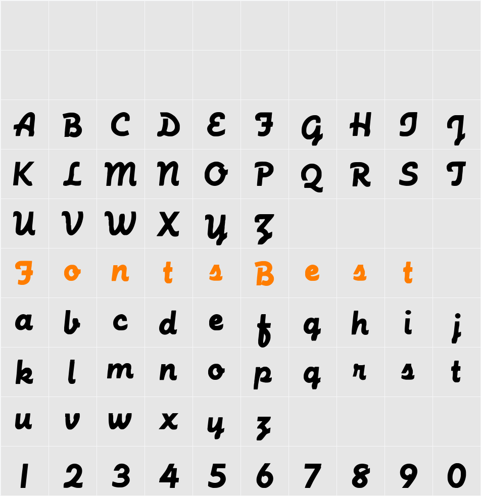 MachineScript Character Map