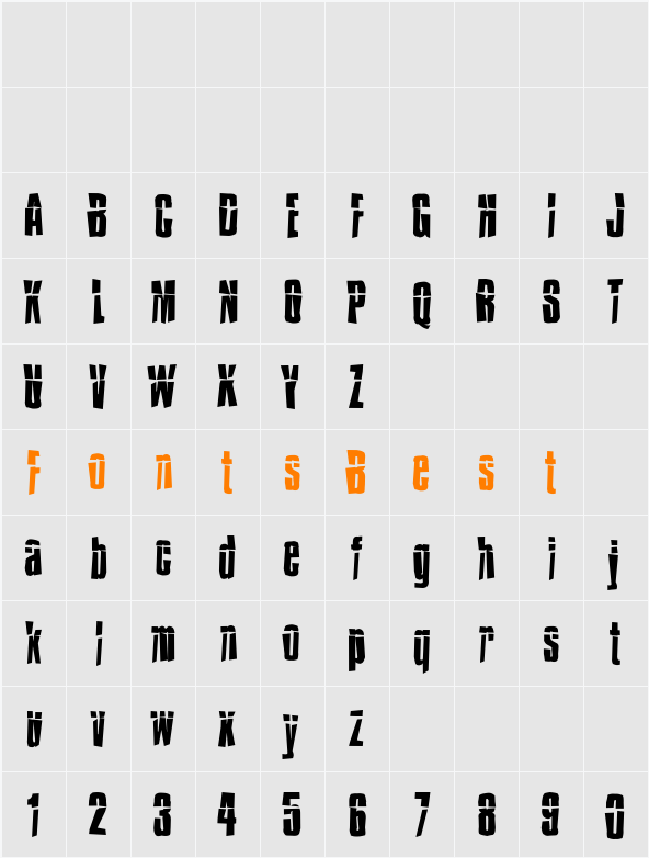 Impossible - Selfdestruct Character Map