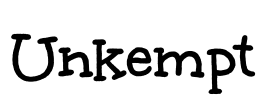 Unkempt Font Image