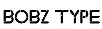 Bobz Type Font Image