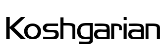 Koshgarian Font Image