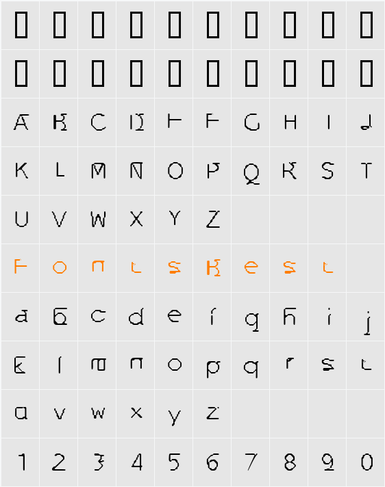 Signal XOR Character Map