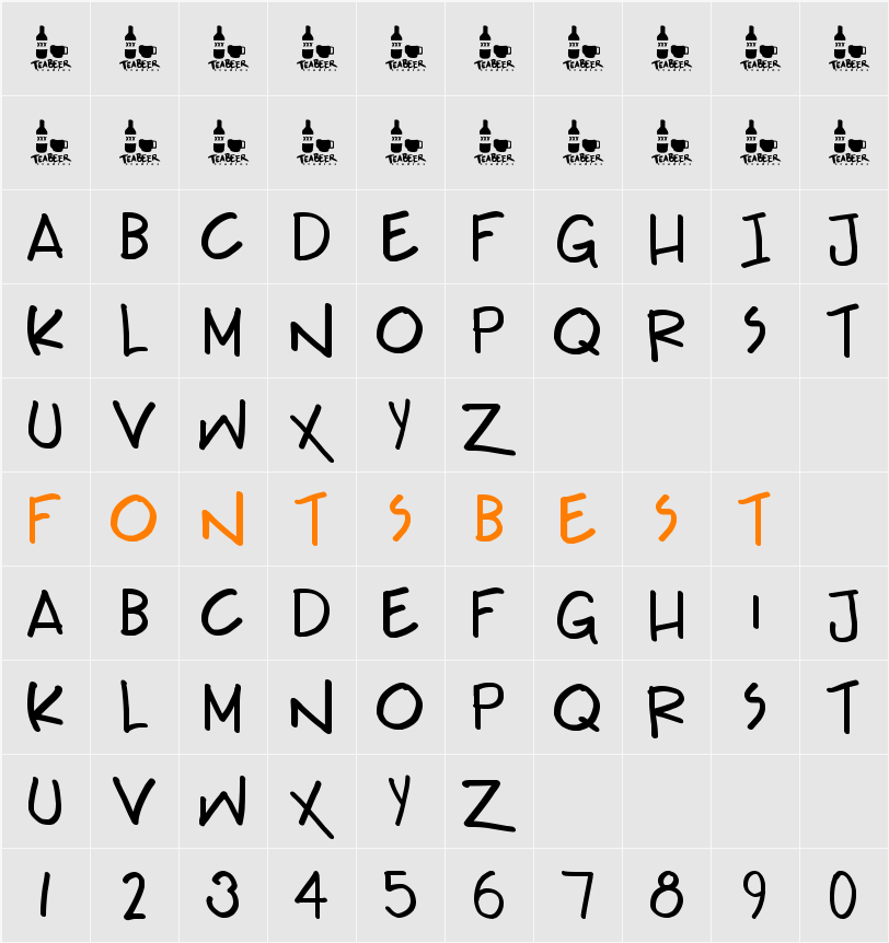 Teabeer Custom Character Map