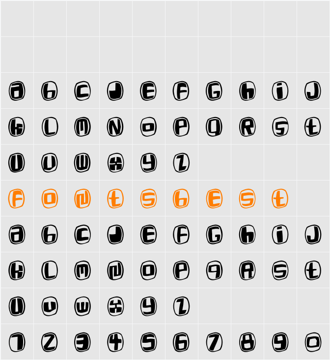 WhyMar Character Map