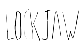 Lockjaw Font Image