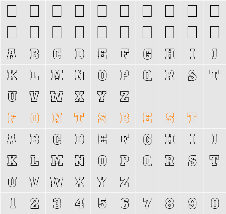 a_MonumentoTitulOtl Character Map