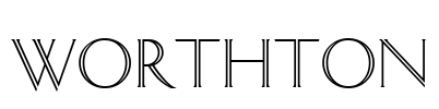 Worthton Font Image