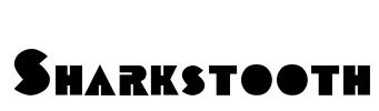 Sharkstooth Font Image