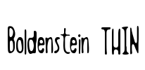 Boldenstein THIN
