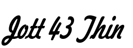 Jott 43 Thin