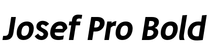 Josef Pro Bold