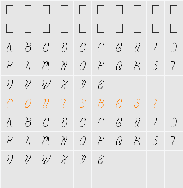 ELEMENTAL Character Map