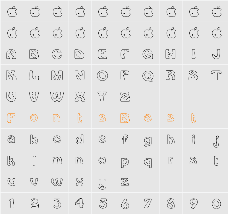 Rsdaytona Hollow Character Map