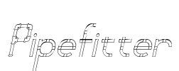 Pipefitter Font Image