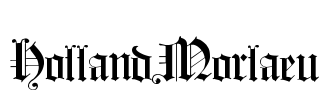 HollandMorlaeu Font Image
