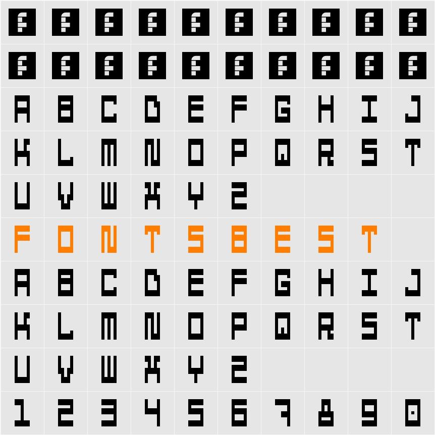 5Computers In Love Character Map