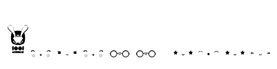 Kawaii eyes Font Image