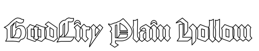 GoodCity Plain Hollow
