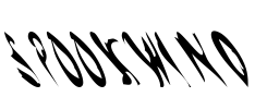 SpookWind Font Image