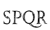 SPQR Font Image