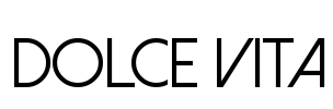 Dolce Vita Font Image