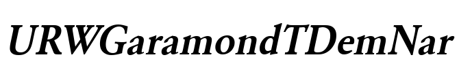 URWGaramondTDemNar
